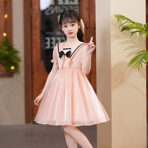 学院风新款洋气儿童时髦裙童装 XW-9932 商品图0