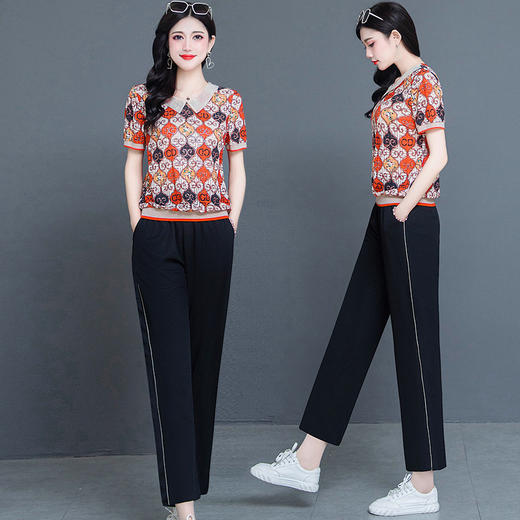 YWE  TYH225099时尚气质优雅两件套 商品图2