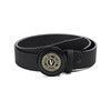 VERSACE JEANS COUTURE范思哲【22春夏新款】男士皮革V字徽章可裁剪板扣式皮带腰带3.5cm 72YA6F08 ZP106 商品缩略图2