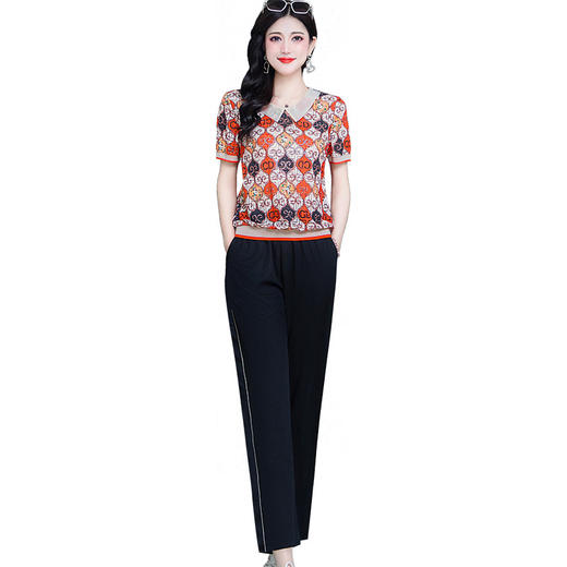 YWE  TYH225099时尚气质优雅两件套 商品图4