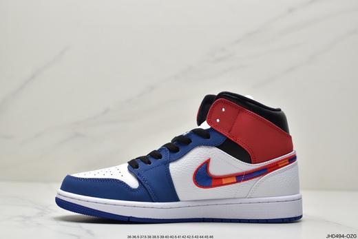 耐克乔丹Air Jordan 1 Mid经典休闲运动板鞋554724-174男女鞋 商品图2