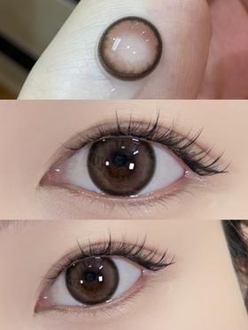 大直径推荐丨玛格丽特奶茶棕·JoJocon丨14.5mm（年抛/2片装）