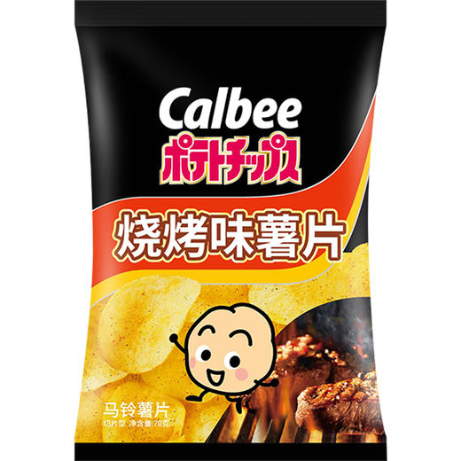 Calbee烧烤味薯片70g/包 商品图0