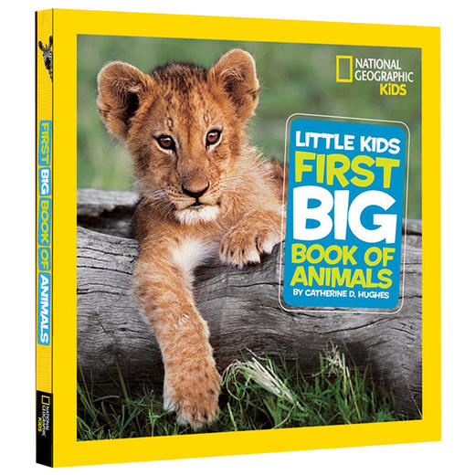 美国国家地理儿童科普百科书 英文原版 National Geographic Little Kids First Big Book of Animals 动物系列儿童读物图画故事书 商品图0