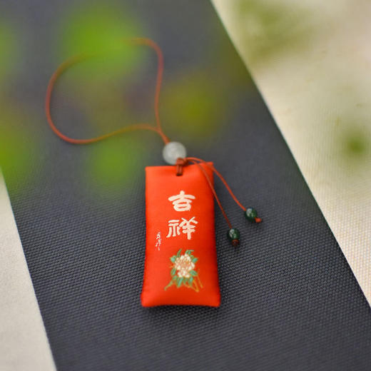 羽诗制造出品周律之书法衍生丝绣香囊艺术家元素衍生系列文创 商品图1