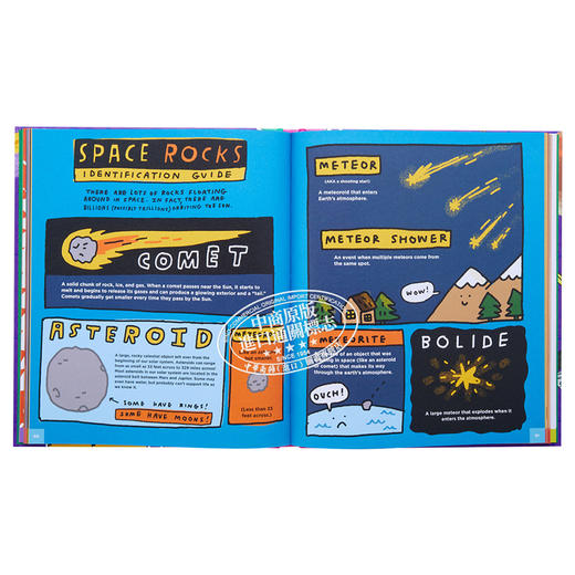 【中商原版】Everything Awesome About Space and Other Galactic Facts 学乐奇怪科学 太空 儿童百科普图画书 Mike Lowery 商品图5