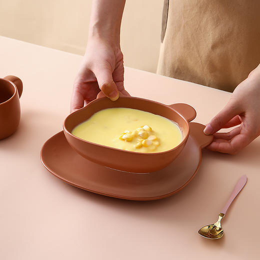 【FaSoLa小熊陶瓷碗盘套装】 商品图4