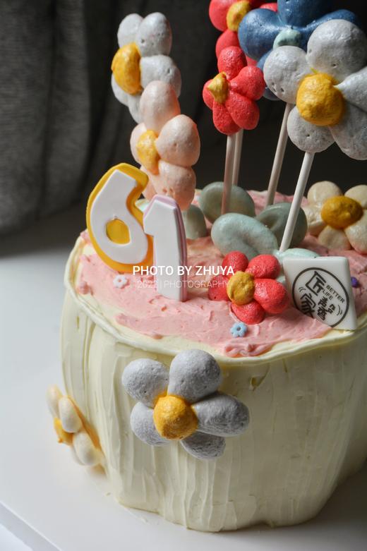 盛开的花朵（提前1天预约，奶油霜工艺，花朵改为翻糖制作） 商品图3