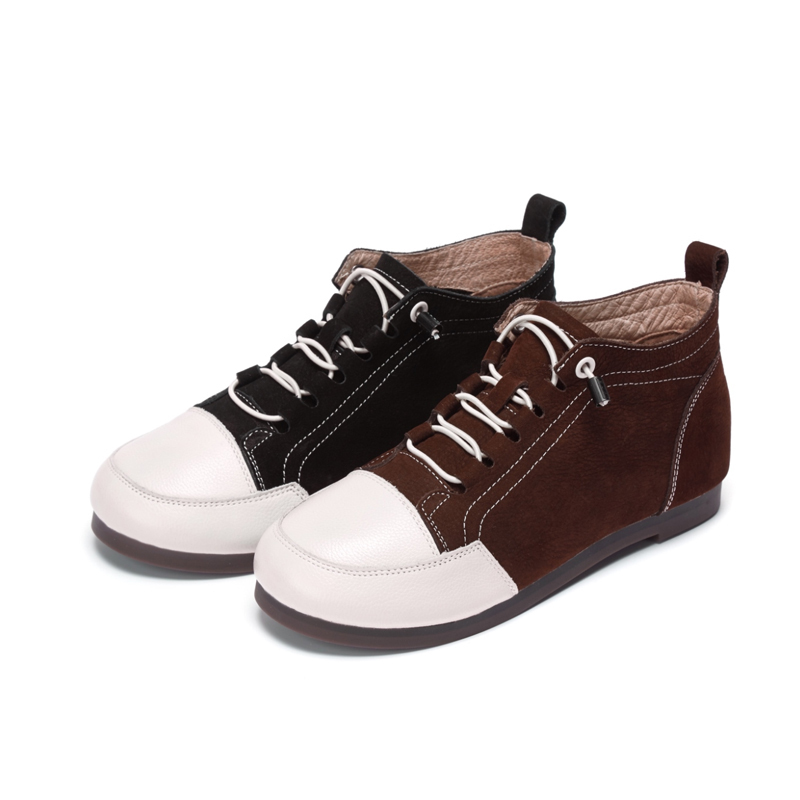 西村名物2020秋季新款高帮一脚蹬舒适单鞋X20DF40001