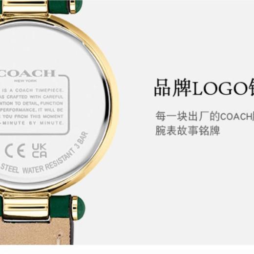 1楼COACH/蔻驰CARY系列小牛皮表带欧美腕表 商品图3