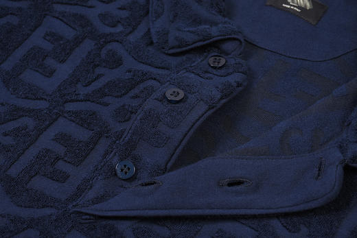 FD 夏季新款 立体提花毛圈绒 短袖POLO衫 Z-9122 商品图8