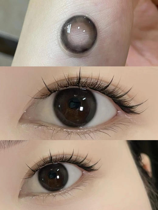 HANCON半年抛美瞳 奶油奥利奥 14.2mm 商品图0