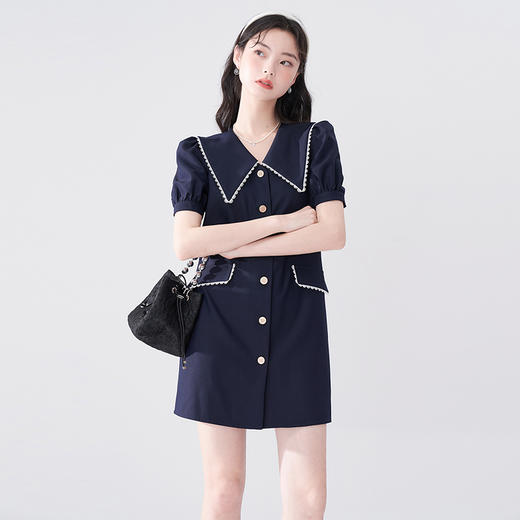 西遇法式连衣裙女夏设计感小众气质温柔裙子10720397 商品图0