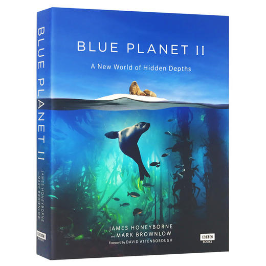 海洋百科 蓝色星球2 英文原版 Blue Planet II BBC纪录片 海洋生物纪实 英文版科普读物 詹姆斯霍尼伯内 全彩精装进口书 商品图0