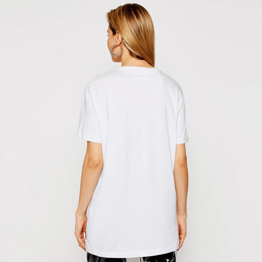 RICHMOND 女士棉质字母印花圆领短袖T恤 白色 RWP19312TS WHITE 商品图2