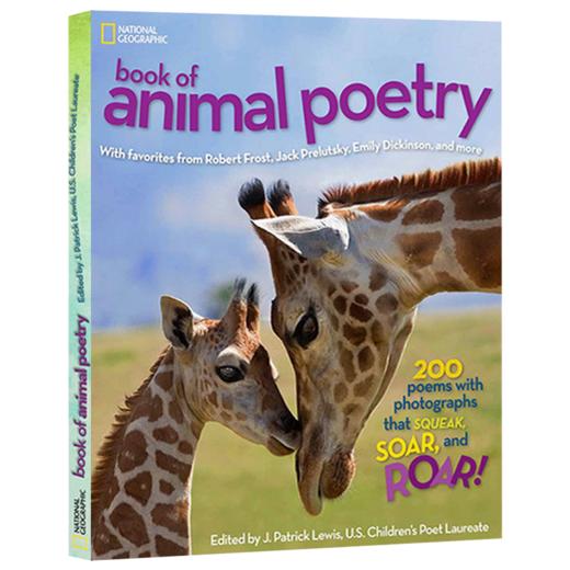美国国家地理 动物诗集 英文原版 National Geographic Book of Animal Poetry 英文版 进口英语书籍 商品图1