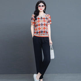 YWE  TYH225099时尚气质优雅两件套