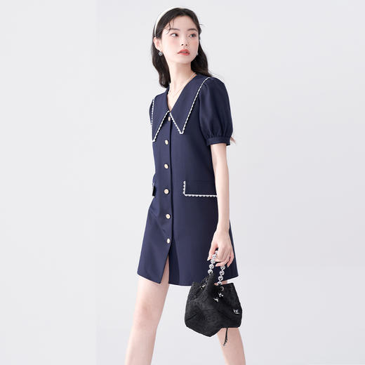 西遇法式连衣裙女夏设计感小众气质温柔裙子10720397 商品图1