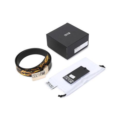 VERSACE JEANS COUTURE/VERSACE JEANS COUTURE 范思哲【21秋冬系列】范思哲 男士皮革/聚氨酯板扣式双面皮带腰带 71YA6F32 ZP056 商品图4