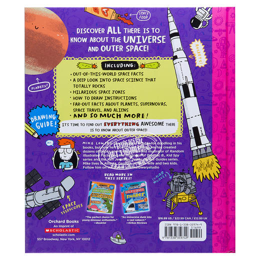 【中商原版】Everything Awesome About Space and Other Galactic Facts 学乐奇怪科学 太空 儿童百科普图画书 Mike Lowery 商品图1