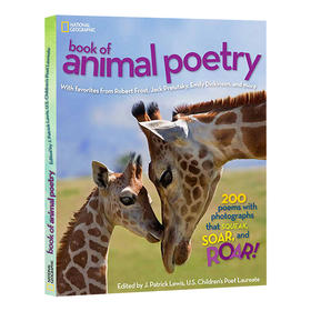 美国国家地理 动物诗集 英文原版 National Geographic Book of Animal Poetry 英文版 进口英语书籍