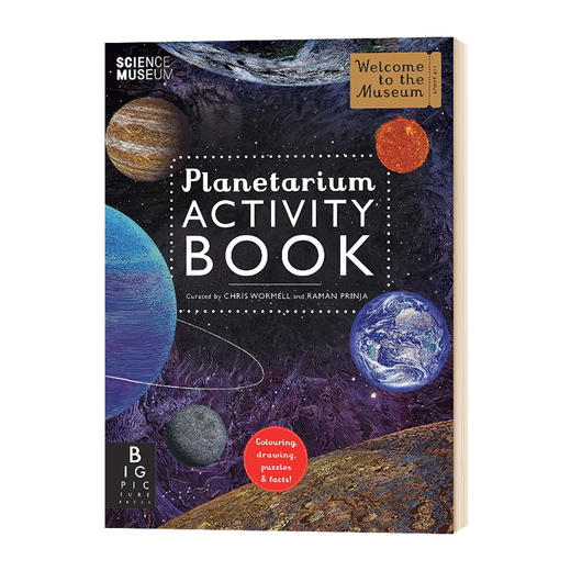 欢迎来到博物馆系列 天文馆活动书 英文原版 Planetarium Activity Book 英文版英语科普读物 进口原版书籍 商品图0