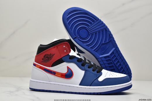 耐克乔丹Air Jordan 1 Mid经典休闲运动板鞋554724-174男女鞋 商品图4