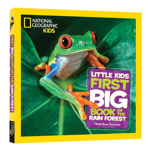 美国国家地理儿童科普百科书系列之热带雨林 英文原版 Little Kids First Big Book of the Rain Forest 进口英文版 商品图1