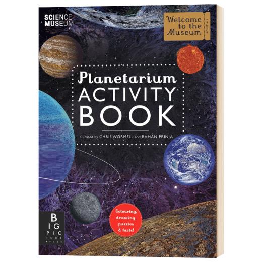 欢迎来到博物馆系列 天文馆活动书 英文原版 Planetarium Activity Book 英文版英语科普读物 进口原版书籍 商品图1