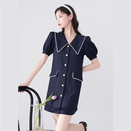 西遇法式连衣裙女夏设计感小众气质温柔裙子10720397 商品图3