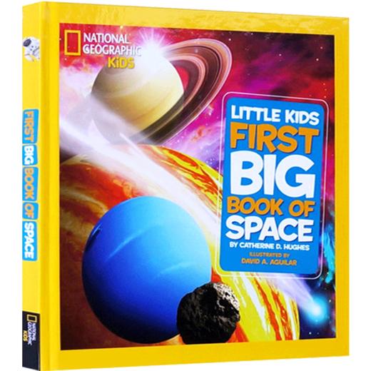 正版美国国家地理少儿百科 英文原版书National Geographic Little Kids First Big Book of Space英文版进口宇宙系列儿童科普书籍 商品图2