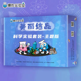 爆炸盒子 - 美丽结晶主题（包含8个美丽结晶主题科学实验材料包）