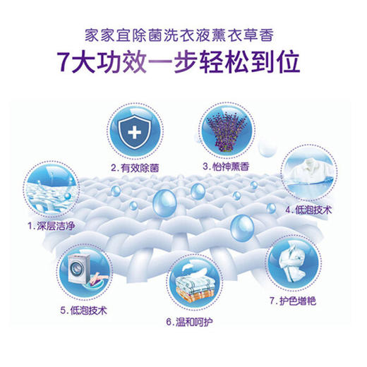 家家宜除菌洗衣液（薰衣草香氛）【5KG】 商品图2