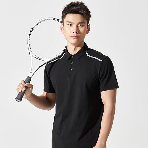 制者运动POLO领短袖反光T恤 商品图1