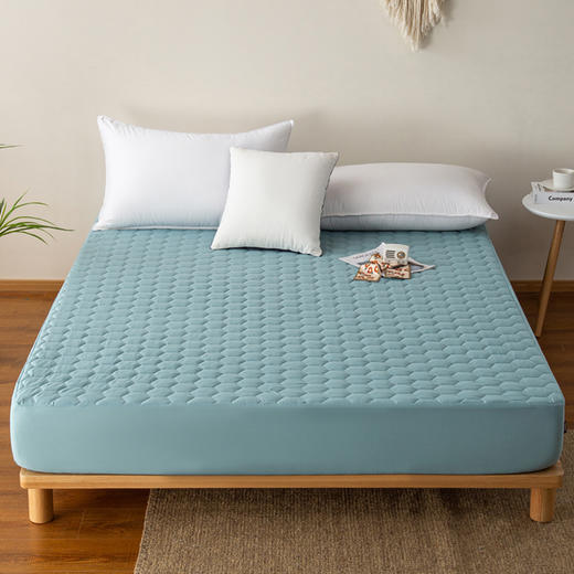 多喜爱美眠康   夹棉笠围保护垫  菲欧【告别凌乱】【全包裹不移位】[柔软细腻 亲肤透气]【可水洗机洗】 商品图4