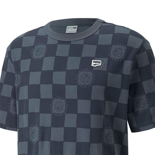 彪马短袖男装2022夏季新款休闲圆领半袖运动T恤2pu53536542 商品图3