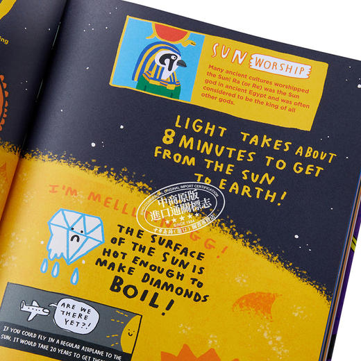【中商原版】Everything Awesome About Space and Other Galactic Facts 学乐奇怪科学 太空 儿童百科普图画书 Mike Lowery 商品图3