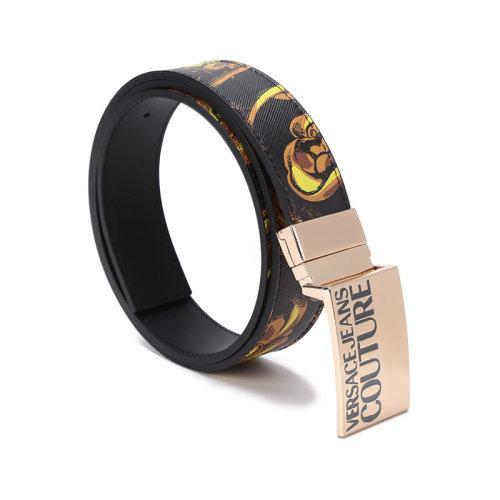 VERSACE JEANS COUTURE 范思哲【22春夏新款】男士REGALIA BAROQUE双面皮带腰带印花 72YA6F32 ZP103 商品图1