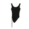侧底摆抽绳背心 商品缩略图1
