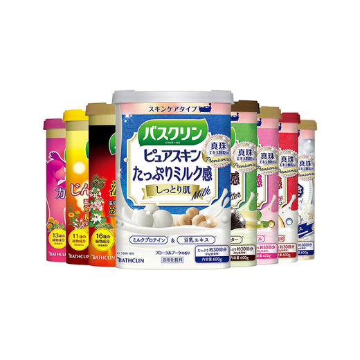 日本直邮 巴斯克林浴盐全身泡澡600g 商品图0