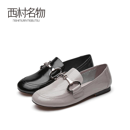 西村名物2021春季新款休闲舒适乐福鞋X21AM12181 商品图0