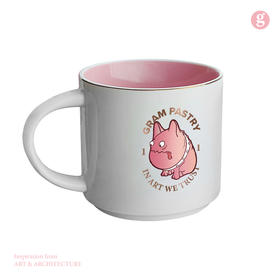 艺术家原创「甜甜犬马克杯」