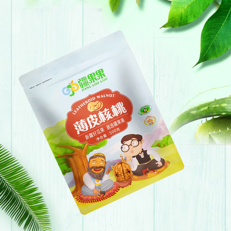 疆果果新疆1斤装孕妇新货原味薄皮一级核桃散装可手剥大核桃仁