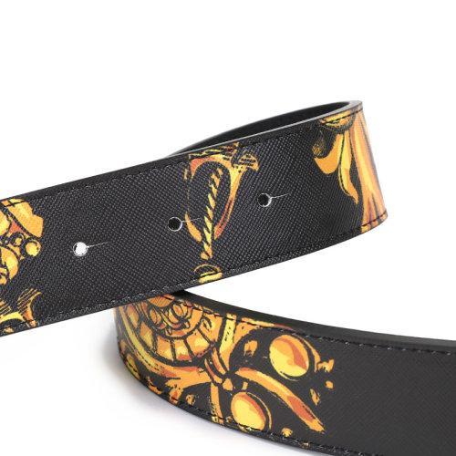 VERSACE JEANS COUTURE/VERSACE JEANS COUTURE 范思哲【21秋冬系列】范思哲 男士皮革/聚氨酯板扣式双面皮带腰带 71YA6F32 ZP056 商品图3