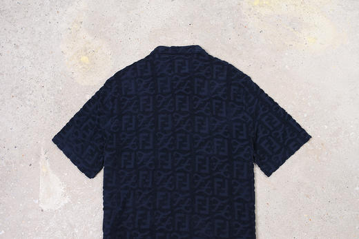 FD 夏季新款 立体提花毛圈绒 短袖POLO衫 Z-9122 商品图11