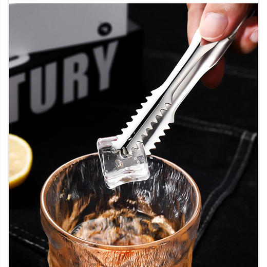 不锈钢冰块夹 方糖小夹子 取冰夹冰钳水果方糖夹子 商品图1