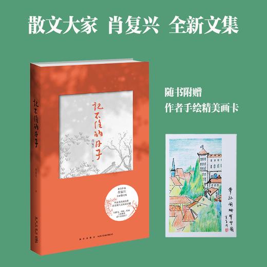 《记不住的日子》知名作家肖复兴全新散文集 新星出版社 商品图0