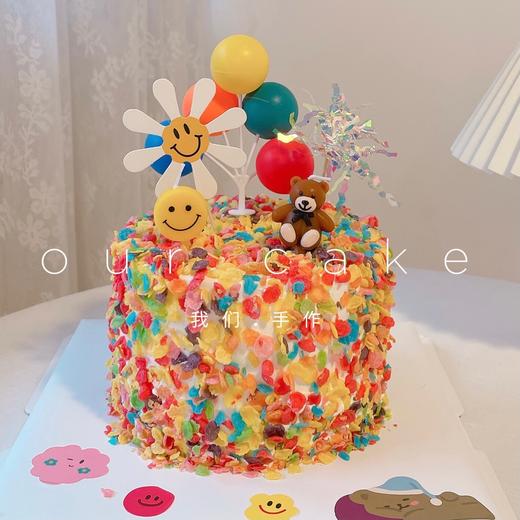 彩色麦片蛋糕-低糖处理无添加 商品图1