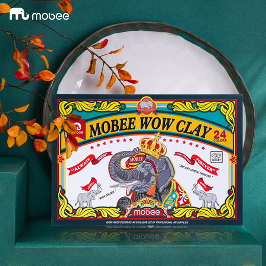 【六一礼物】mobee超轻粘土儿童彩泥礼盒 商品图1