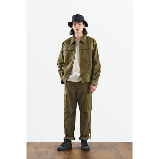 Cicadahood日本Twill斜纹布 英式军事风长裤 M-51Cargo Pants 男女款 商品图2